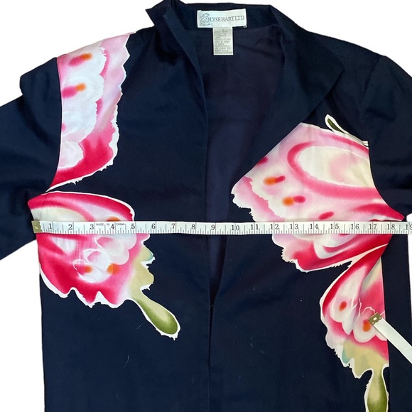 Elyse Hart LTD Vintage Butterfly Blazer - Picture 5 of 8